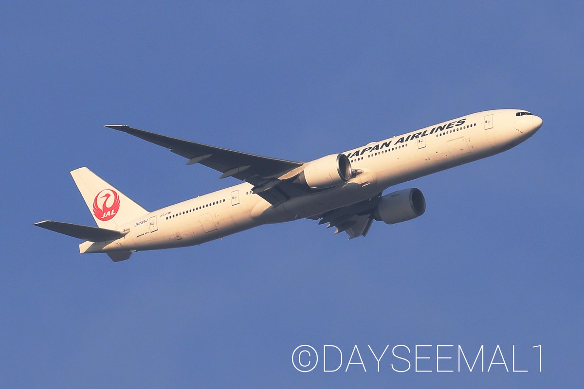 DAYSEEMAL1's tweet photo. A Japan Airlines Bowing 777-300ER JA735J landing in Tokyo International Airport.
2022/5/18
#JA735J
#JL44 (LHR→HND) https://t.co/UnoWYP02ue