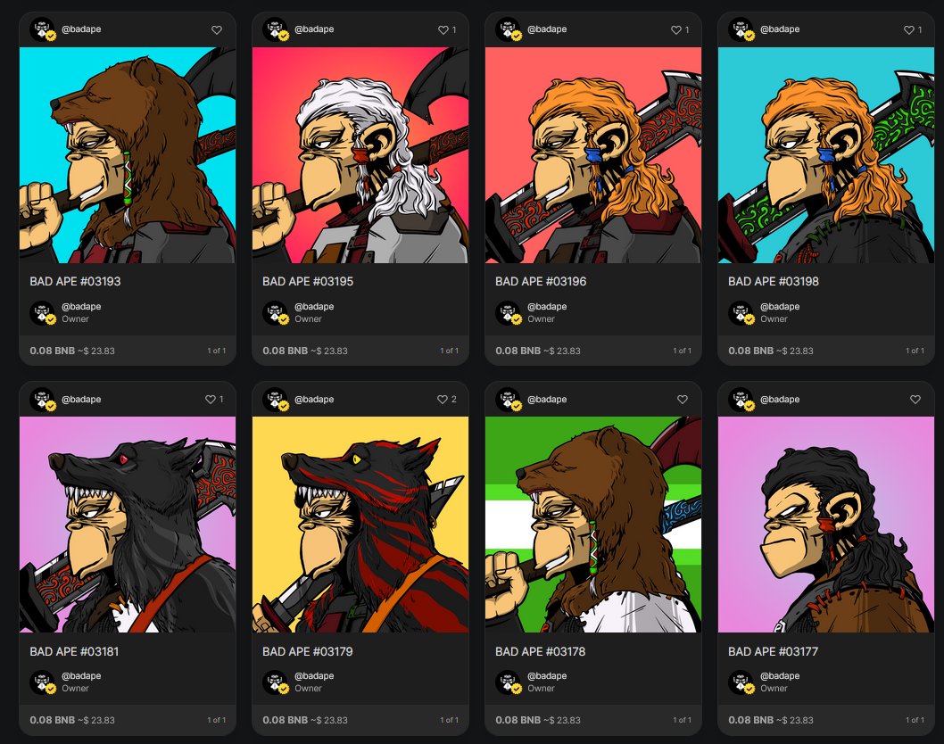 Grab your Forest Hunter gang from the market now and get a chance to win PS5!!

Available now on app.pentas.io/user/0xfcd1077…

1x Phase 4 BadApe = 1x Raffle Ticket