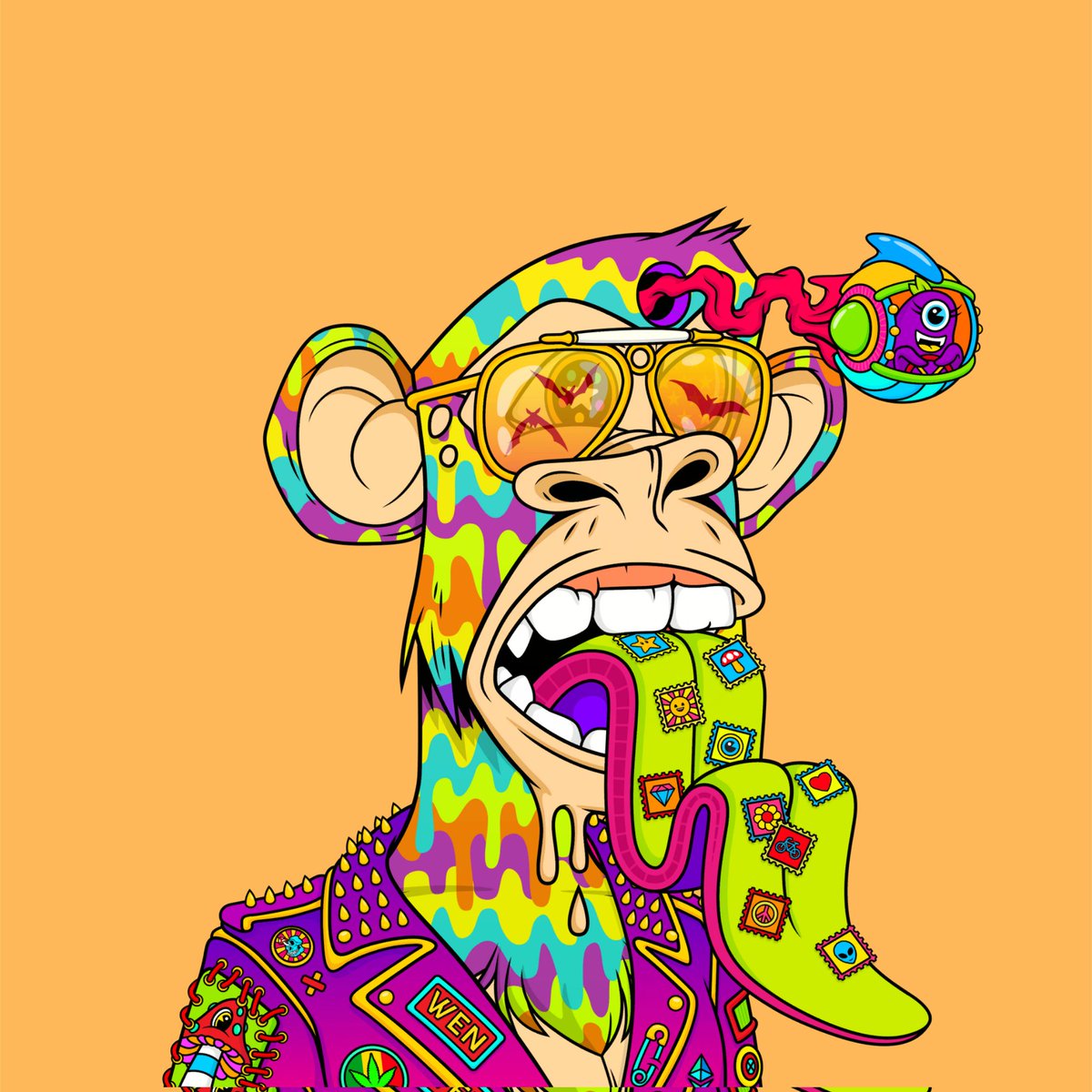 LaynLow's tweet photo. These have really grown on me ... Not going HAM like @dp69313764, lol, but certainly enjoying @WoahJonny's artwork ... Let's go @PsychonautApeD!
Thanks to the #EthSide team for the subliminal mind control! https://t.co/P5jivCzYpg