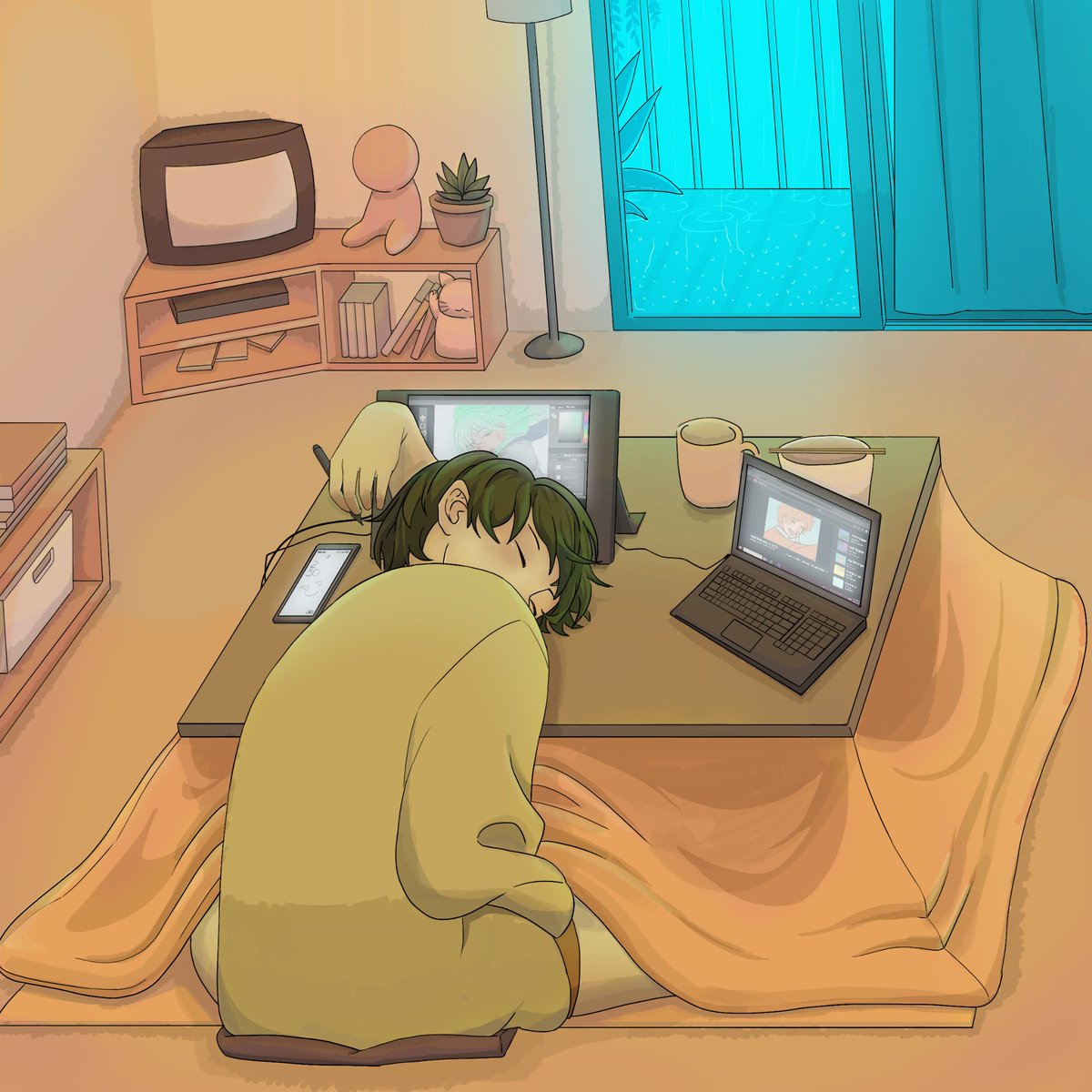 rui0ni's tweet photo. rain
#ruiるいart https://t.co/gTEhDBZvcZ
