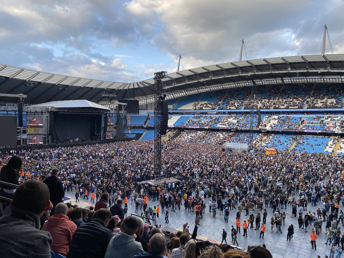 Saw <a href="/liamgallagher/">Liam Gallagher</a> at both the Etihad and Knebworth this week. Just fantastic both times. Thank you.