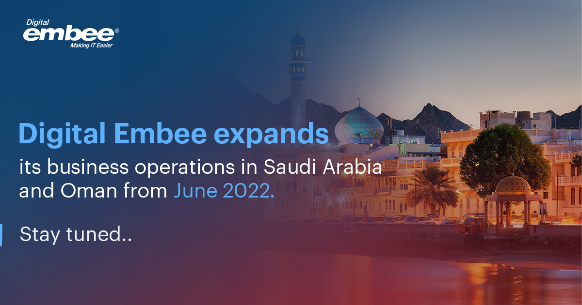 NoventiqGCC's tweet photo. We are expanding our regional presence to Saudi Arabia and Oman, from June 2022. This enables us to empower enterprises modernize their workplace and leverage our extensive technology solutions to drive successful digital transformation. Cheers to the new beginnings!
#expansion https://t.co/YBBB3DAPqB