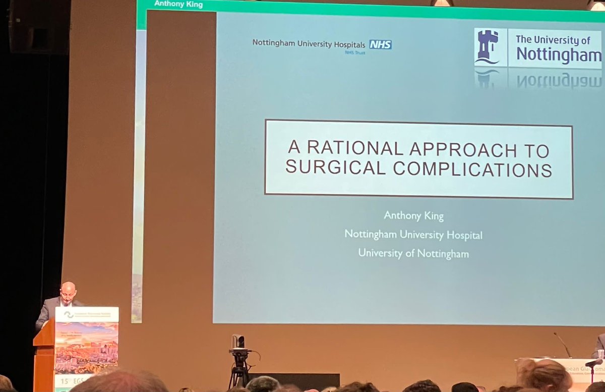 Delighted to be part of #EGS2022 and congratulations to EGS on a very successful first glaucoma surgery day