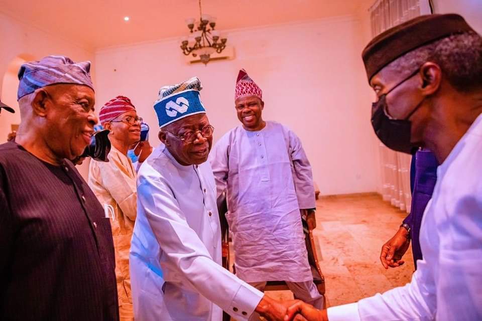 Amosun to South West Leaders: Tinubu never met Osinbajo at the unemployment line, he met a Professor of Law from one of the best Universities in Nigeria. Lagos State Prevailed Six times at the Supreme Court against the FG. Tinubu must be happy he met someone like Osinbajo.