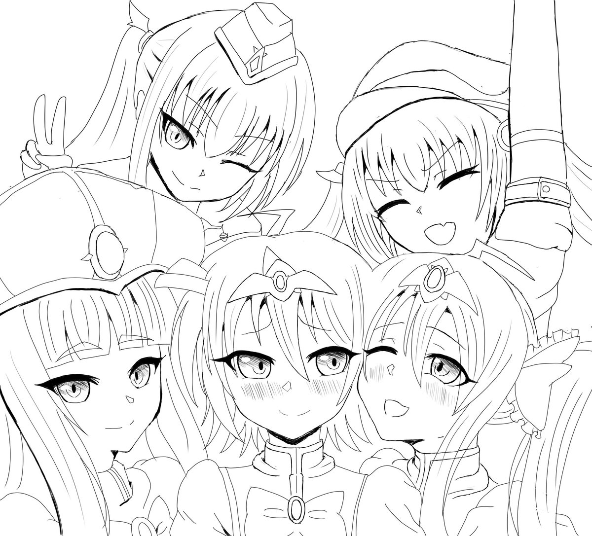 大遅刻になりますが、魔法少女なお2三周年のイラストを描かせていただきました。三周年本当におめでとうございます!!(急遽作ったものですので、モノクロかつ質が低いですが、ご容赦ください...5周年あたりでちゃんとしたイラストを描けるように頑張ります..)