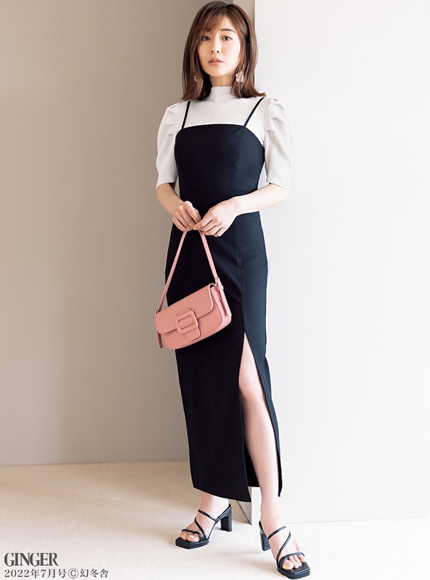 GRLのスリットタイトキャミワンピースがおすすめ💐 #グレイル #GRL