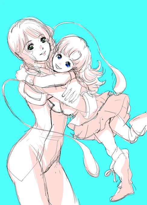 ミムジイさんとモームちゃん。
この2人のデザインは最強。
#オーガス 