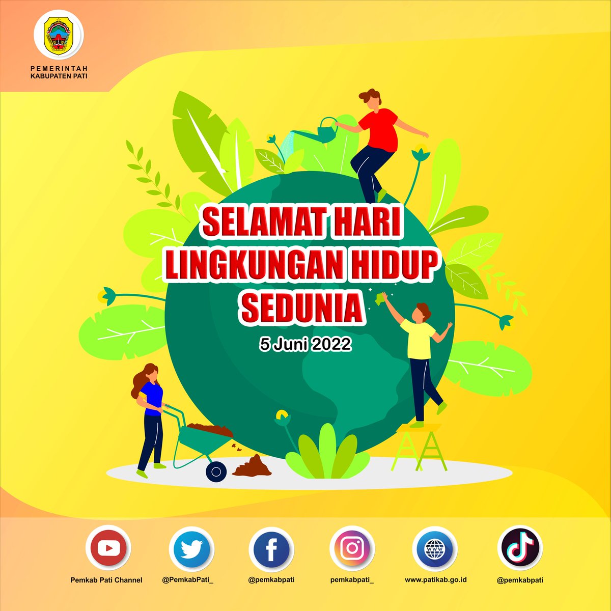 Bumi adalah ibu kita. Terlepas dari keinginan kita untuk menyakiti ibu kita, dia akan selalu mencintai kita selamanya.

Selamat Hari Lingkungan Hidup Sedunia