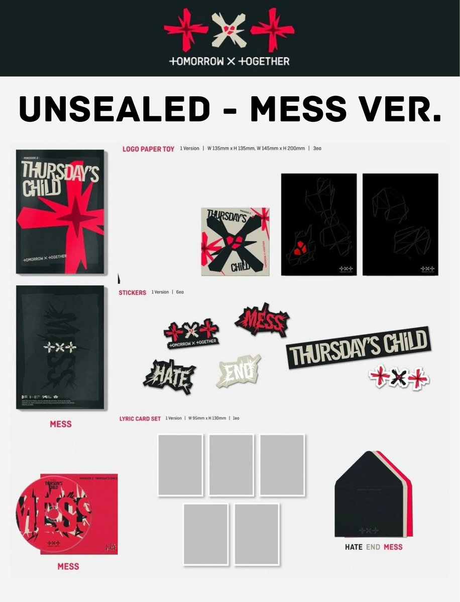 bampdnim's tweet photo. wts lfb ph txt

minisode 2: thursday's child album
- sealed: P900 each + lsf
- unsealed: 230 each + lsf
- see pics for inclusions

✔️onhand 
✔️can choose ver
✔️full cod available via ggx

reply/dm to order!

can also be bought directly on shopee (w/ fees): https://t.co/1ywzeBpr4Q https://t.co/uAWBgklIdF