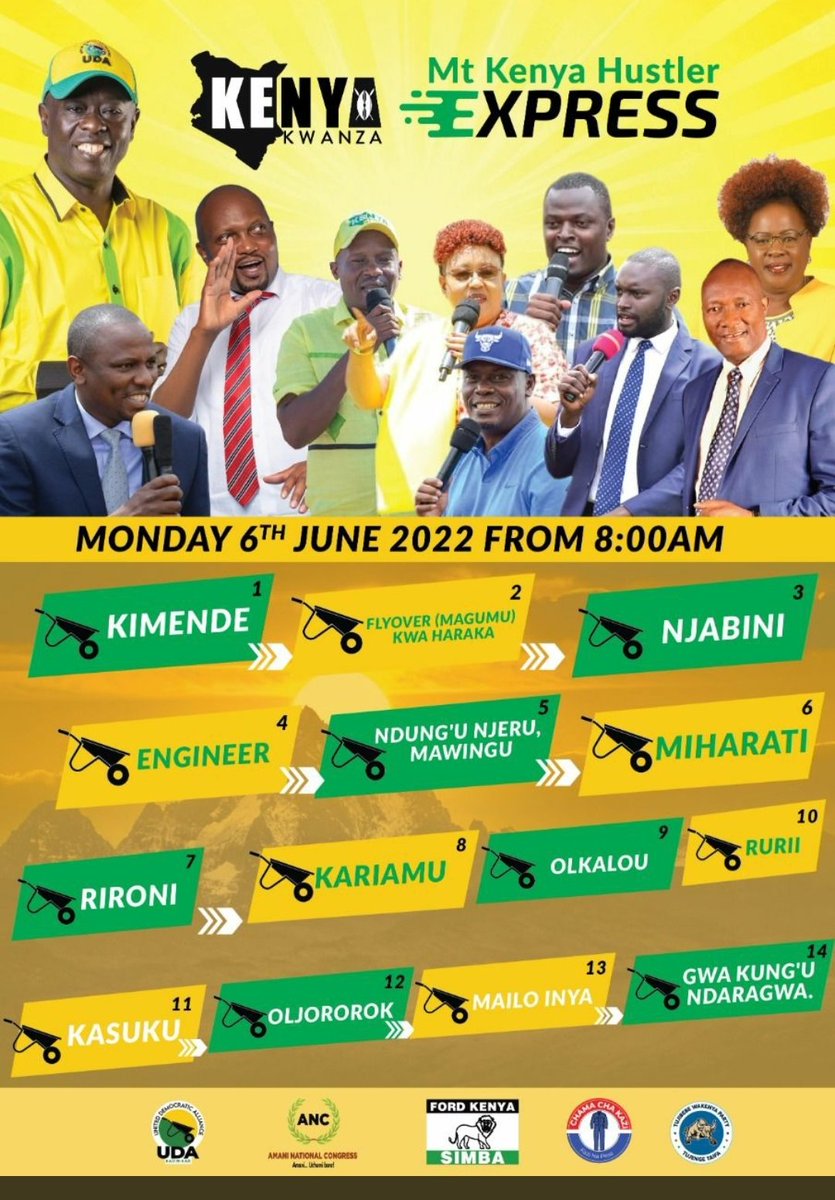 itsallamware's tweet photo. Citizen tv, Kamukunji, KENYATTA, Weston, Linus. If Raila ODINGA do such kind of campaign he won't get to August.
Meanwhile the US Président due to old age will be working from home, he has become incoherent in decision making.
#RejectTheRecall by Dynasties #RejectRailaOdinga https://t.co/P0hOtvpGlC