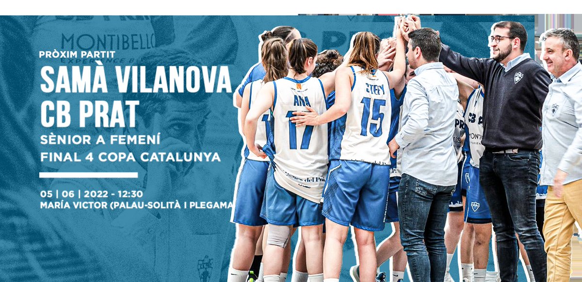 CBPrat's tweet photo. #AvuiJuguem una finalíssima!

🏀 @CBSama - #CBPratSeniorAF
🕓 12:30
🚩 María Victor

El darrer partit de @dani_colell10 amb el @CBPrat deixarà empremta, després de dur l'equip fins on mai ha arribat, pot posar la cirereta a la temporada amb l'ascens, molta sort!

#SomHiPrat https://t.co/IUidv8vhD4