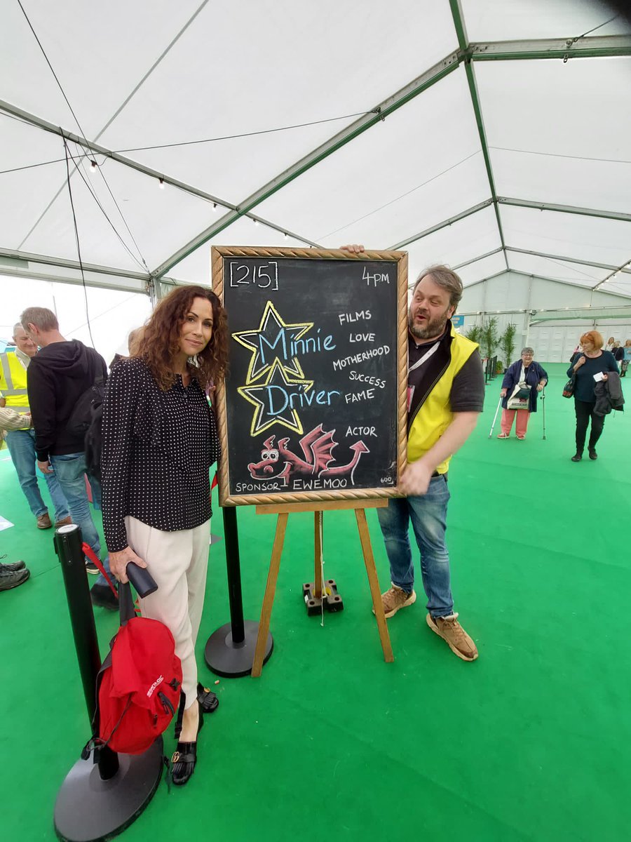 chickeninchalk's tweet photo. @hayfestival @BaillieGifford https://t.co/9z4XTiMhkr