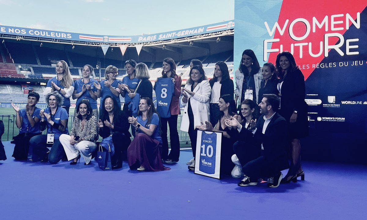 Women for Future : du #PSG au Parc des Princesses | <a href="/MediaSpoliS/">MediaSpoliS</a> 
🙏 <a href="/iborrasophie1/">Sophie Iborra 🇫🇷🇪🇸🇪🇺🙋🏻‍♀️🙋🏻‍♂️</a> <a href="/jc_tortora/">Jean-Christophe TORTORA</a> 👋
> 250.000 spectateurs connectés pour la 1re édition
1 "Equipe de France" des entrepreneuses : Ambition incarnée, business assumé
👓lefigaro.fr/sports/autres-…