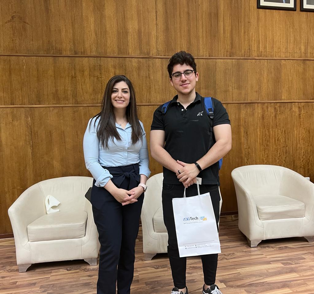 SkyTechconnect's tweet photo. JU students participated in SkyTech workshop on SAP Business One presented by the CEO in a compelling matter. They also learnt how can today change their future. The event ended in Q &amp; prizes. SkyTech was relieved to see that her helping hand for the society was met by another https://t.co/JK6pRkBv2j
