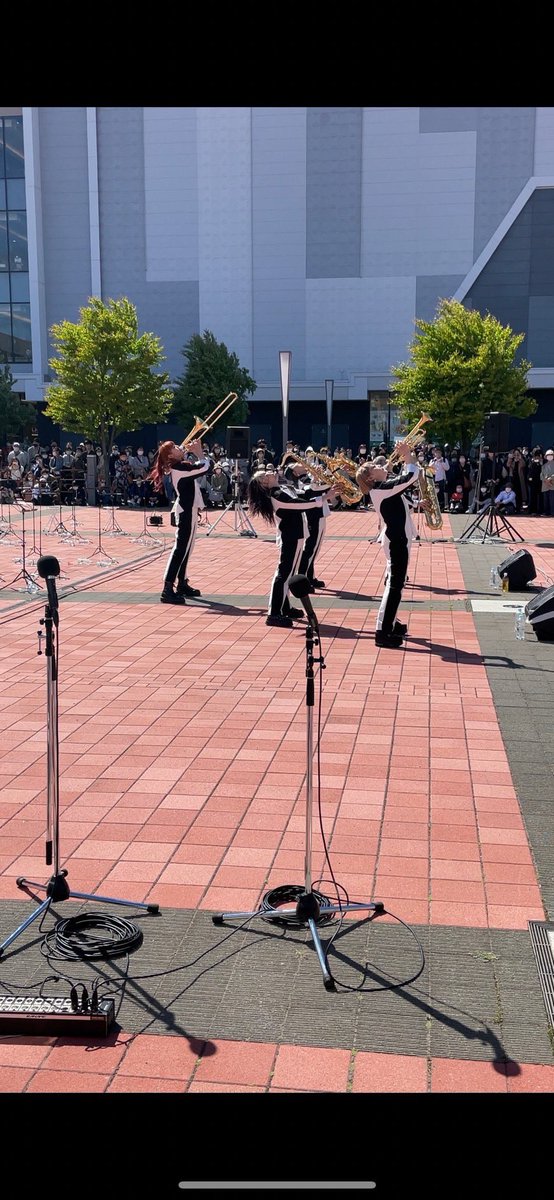 MOS_brass's tweet photo. 旭川ミュージックウィークアフターコンサートありがとうございました♪

旭川商業高校さん、旭川明成高校さん、旭川龍谷高校さんも大合奏ありがとうございました🎷🎺

みなさん帰ったら手洗いうがい忘れずに‼︎︎

#旭川ミュージックウィーク 
#アフターコンサート https://t.co/nCnVk8PRVL