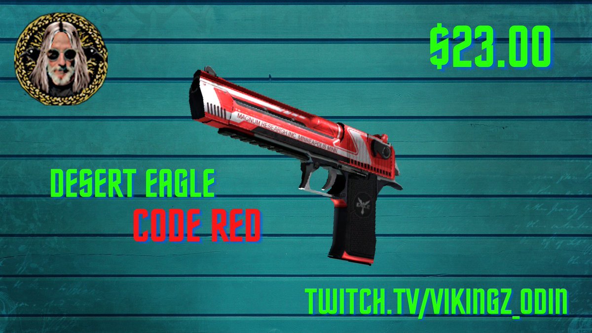 Tomas1120_'s tweet photo. 🔥 CS:GO GIVEAWAY 🔥

🎁 Desert Eagle | Code Red ($23)

➡️ TO ENTER:

✅ Follow me &amp; @OdinVikingz
✅ Retweet
✅ Follow: https://t.co/JPNEfjm2uR (show proof)

⏰ Giveaway ends in 72 hours!

#CSGO #CSGOGiveaway https://t.co/CNTYQTv1RJ