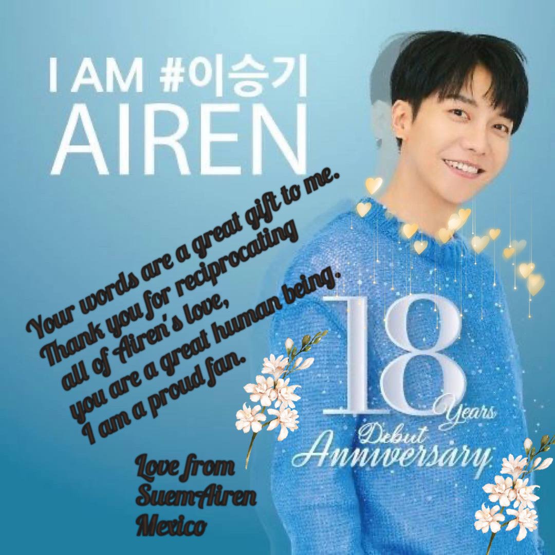 #18YEARSWITHLEESEUNGGI
#LeeSeungGi #이승기