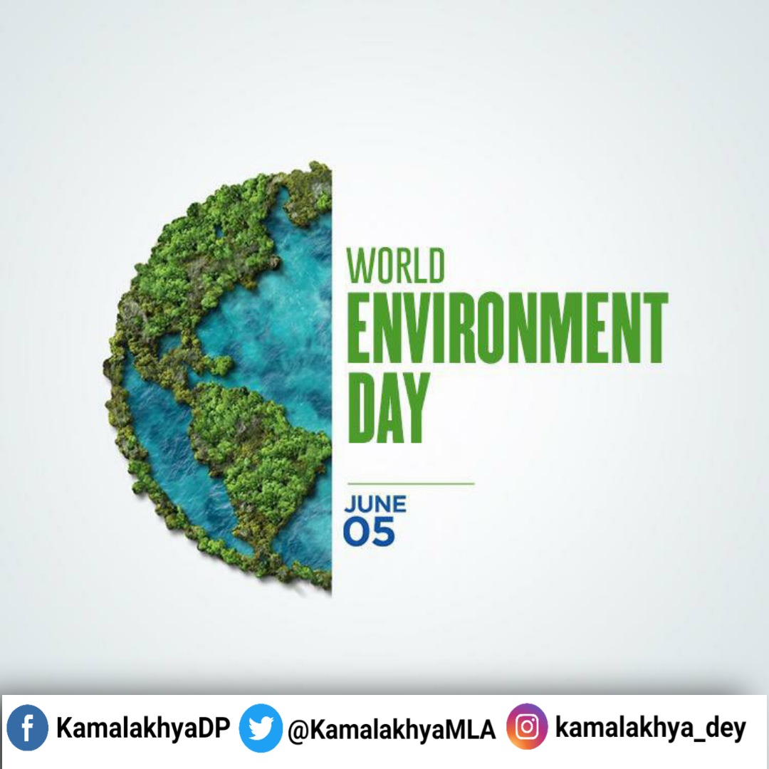 KamalakhyaMLA's tweet photo. Saving the environment means saving a life. Let’s make the world environment day more successful by taking an oath to protect nature. Happy world environment day.
#WorldEnvironmentDay https://t.co/qux7LIA4Ys