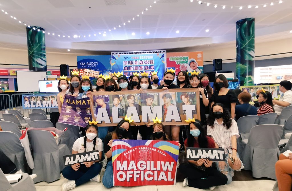 globALAMAT's tweet photo. Too excited to keep still!
Magiliw, Handa, 'rap! 

ALAMAT VIVAMAX CARAVAN
@Official_ALAMAT
#ALAMAT_SMPampanga
#VivamaxCaravan https://t.co/5TbswqHivM
