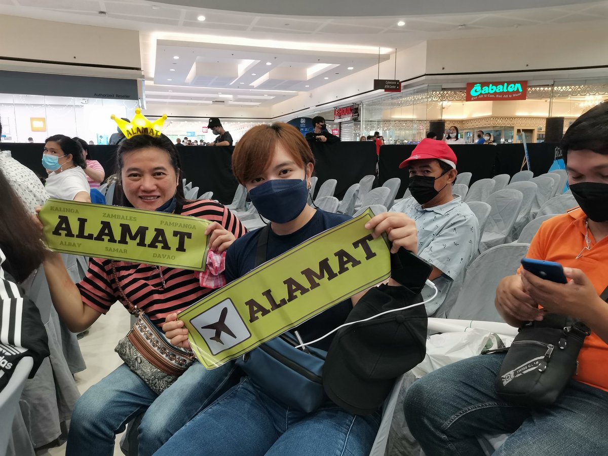 globALAMAT's tweet photo. Too excited to keep still!
Magiliw, Handa, 'rap! 

ALAMAT VIVAMAX CARAVAN
@Official_ALAMAT
#ALAMAT_SMPampanga
#VivamaxCaravan https://t.co/5TbswqHivM
