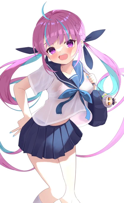 夏制服あくたん
#あくあーと 