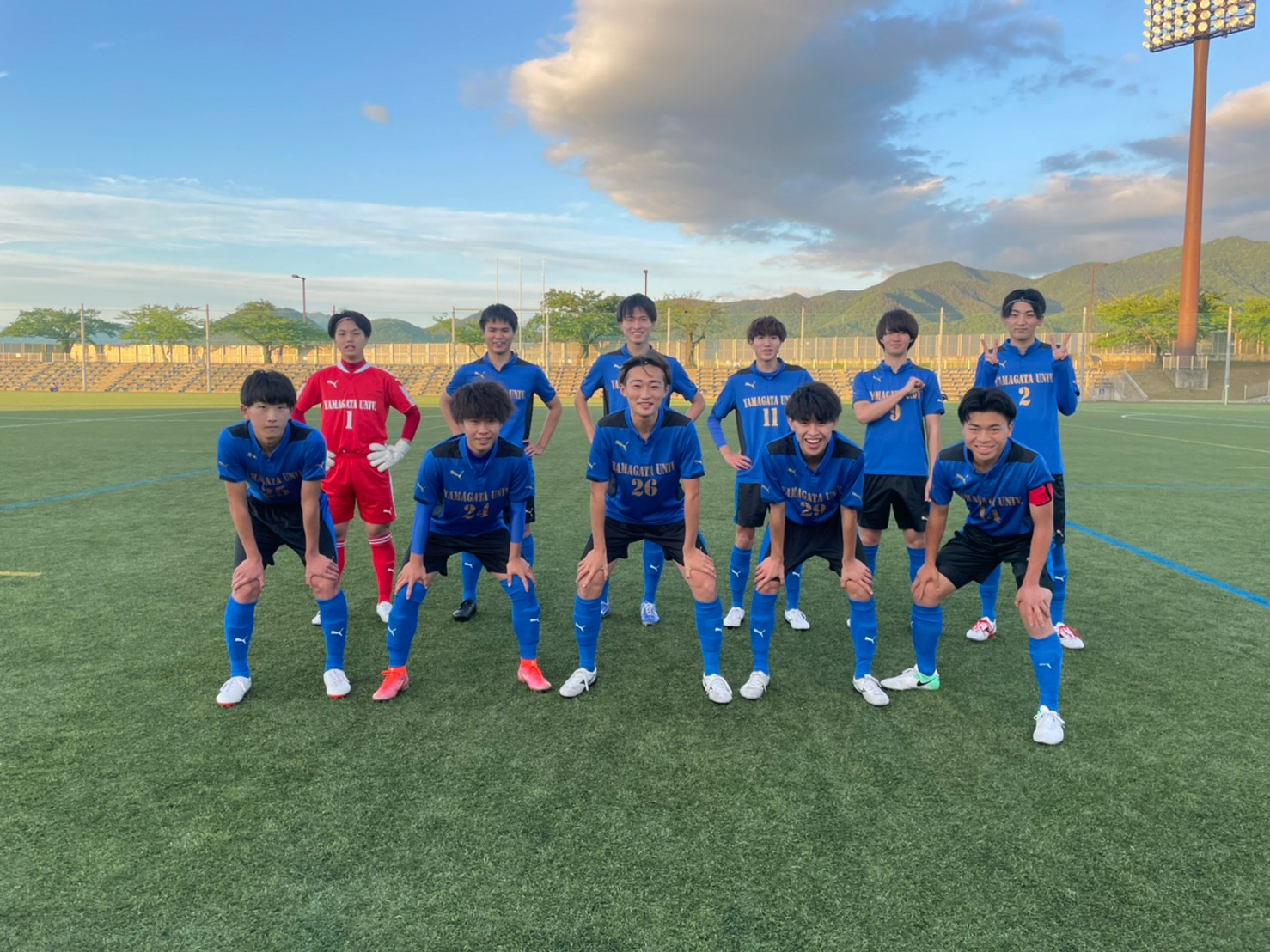 山形大学体育会サッカー部 6 4 土 東北地区大学サッカーリーグ戦2部第2節の結果をお知らせします 山形大学 Vs 東北大学医学部 ０ ３ 応援ありがとうございました 次戦 6 11 土 13 00 Vs日大工学部 熱海fbc 応援よろしくお願いします T