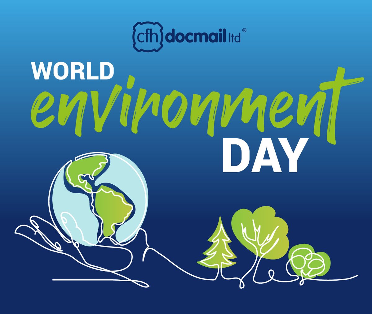 CFH_Docmail's tweet photo. Today marks this year’s world environment day🌍 and as many of you know, this is a topic that is extremely important to us as a company. To find out about our environmental policies and initiatives, visit our blog here: https://t.co/HD8Jly3RQN
#worldenvironmentday #CFHDocmail https://t.co/1o17HHkWag