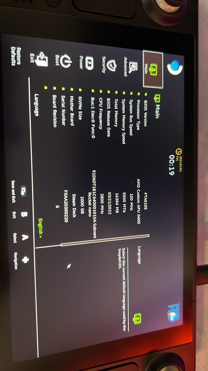 SyeCrypto's tweet photo. Update steam deck 64 gb to 1tb 😂 https://t.co/QMUtB5xcr9