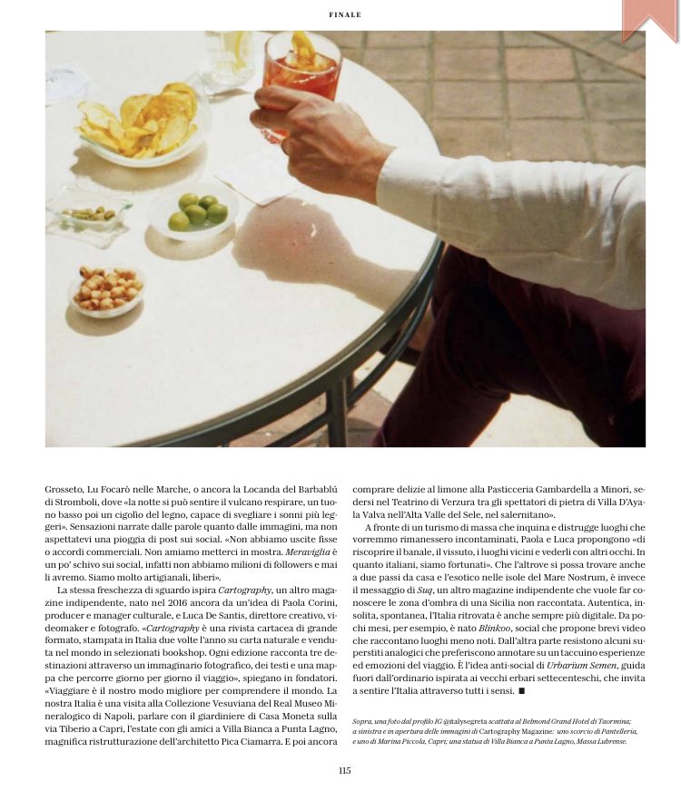 I magazine indipendenti che fanno rinnamorare gli italiani dell’Italia! Nello speciale #viaggi di D la Repubblica. #Italy
