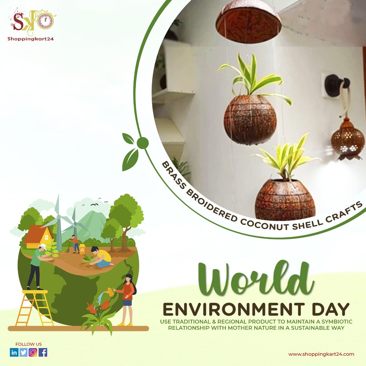 AuthenticGI_'s tweet photo. Celebrating #WoldEnvironmentDay with a plethora of refined yet #ecofriendly form of resources obtained from mother #nature.
 Visit Us @ https://t.co/Xji9OjiGy8
WhatsApp:+91 9161898733 
#geographicalindications  #handicraft #worldenvironmentday #environment  #shoppingkart24 https://t.co/g2254IZgJI