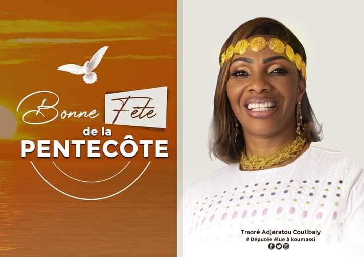 Adjaratou_t's tweet photo. Bonne fête de la Pentecôte à toute la communauté Chrétienne de Côte d'Ivoire. 🙏
#HonorableAdjaratou #CivFemmes #pentecote #pentecote2022 #leadershipfeminin #Koumassi #CIV225 https://t.co/rUvRoaQwNv