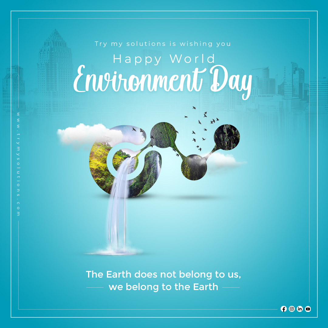 trymysolutions's tweet photo. Let us give the future generations a healthier environment to have a happier lifeโฆBest wishes on World Environment Day.
#Happy #World #Environment #Day
#environmentalawareness #worldenvironmentday
#happyenvironmentday #gogreen #saveearth #Earth
#tms #tmsfamily #trymysolutions https://t.co/lyiNYVLzaf