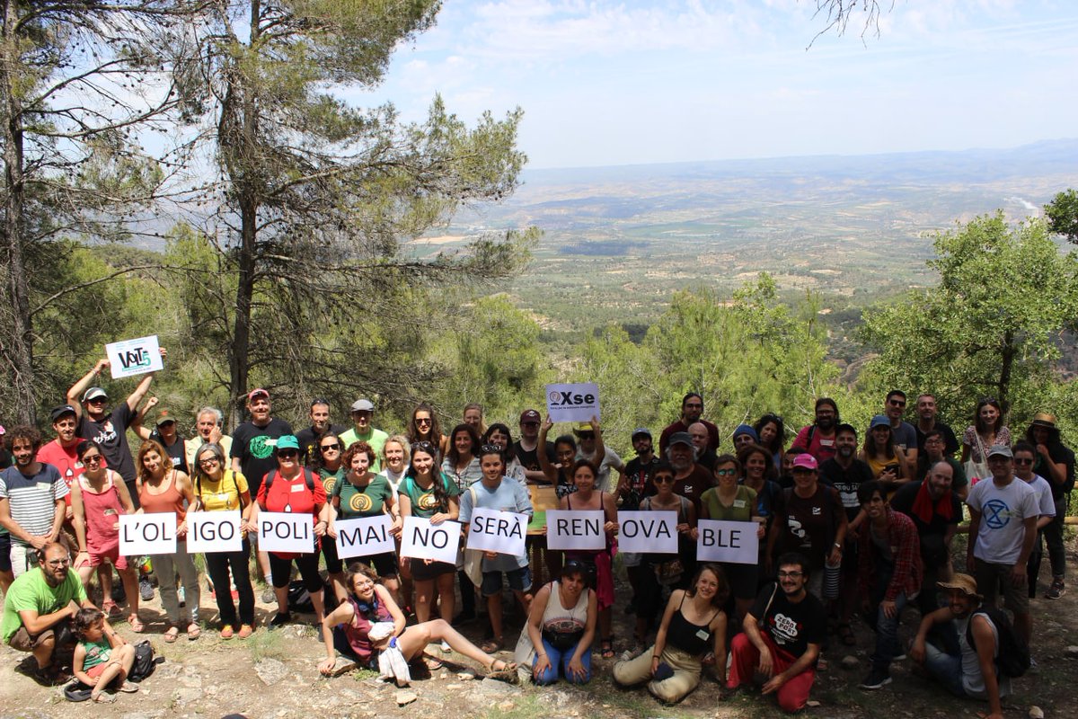 Estem participant al #Volt5 #TerritorisEnLluita, organitzant per la <a href="/xsecat/">Xarxa per la sobirania energètica (Xse)</a>. 60 activistes, de 15 col.lectius, compartint experiències de resistències i construcció d'alternatives per un model energètic just als territoris: Terra Alta, Baix Aragó, Matarranya, Alt Camp i Bages