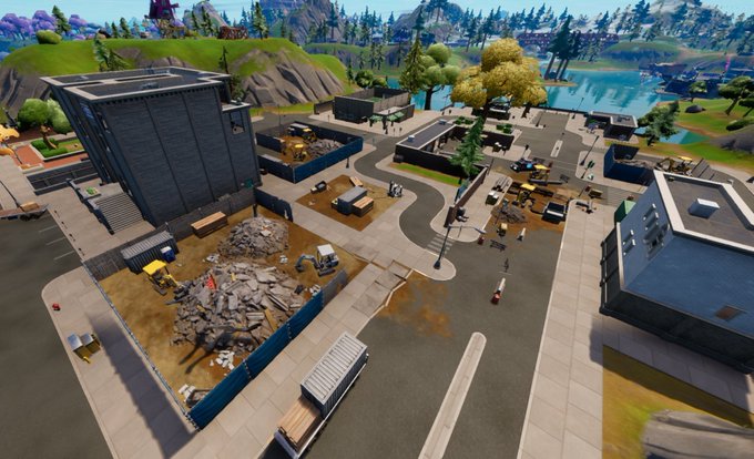 antidotr's tweet photo. Tilted Towers-ul va fi reconstruit! #Fortnite https://t.co/vpP8XOHBxE