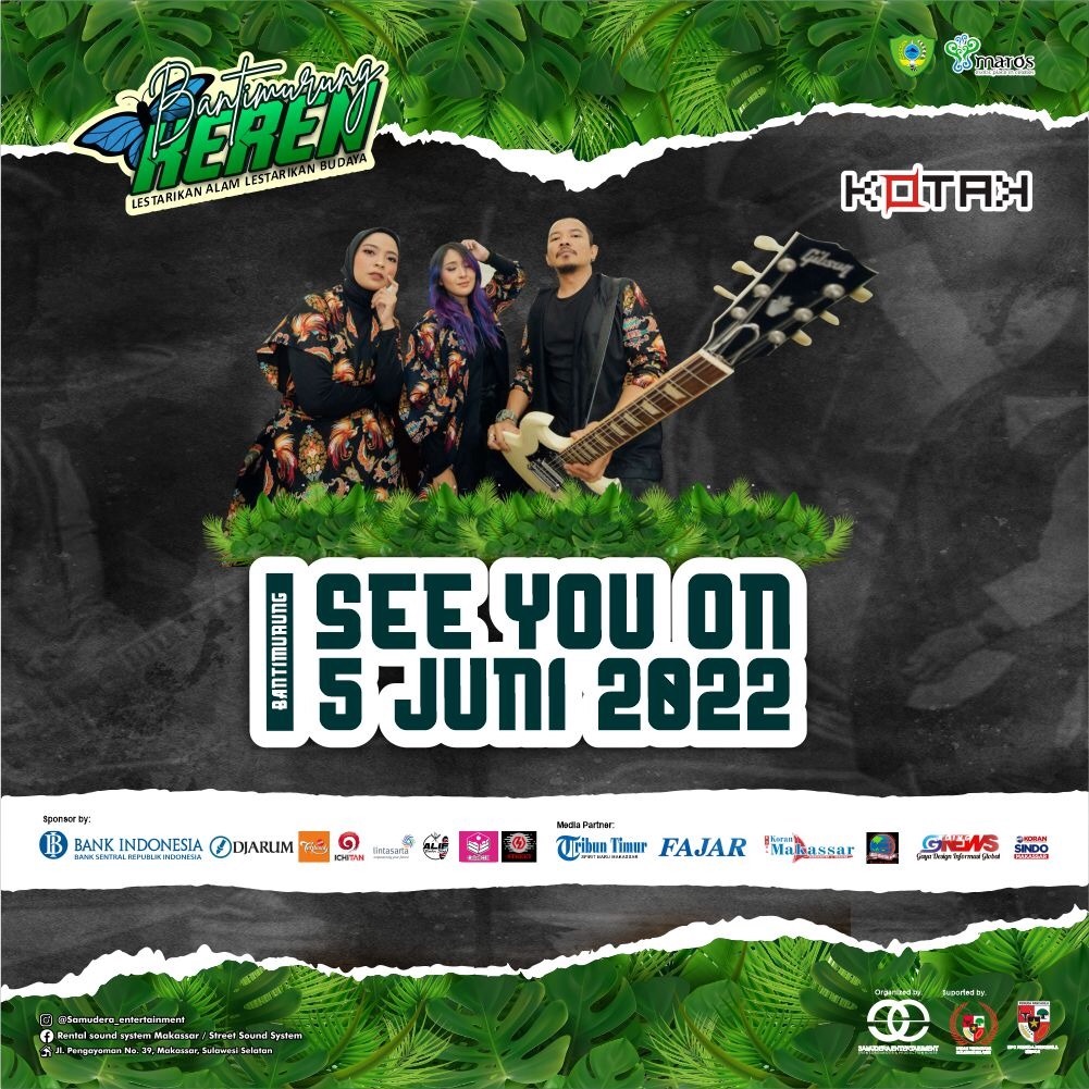 Yuk merapat ke Bantimurung Keren malam ini, Kotak akan meng-Hantam energi kalian para Kerabat Kotak #hantam