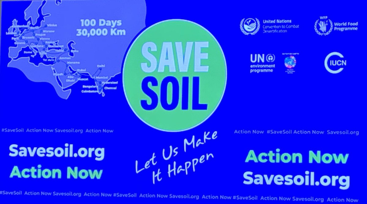 BishowParajuli's tweet photo. Save Soil ! Heartiest congratulations to @SadhguruJV for most successful #SaveSoil campaign across continents &amp; an event with Hon PM @narendramodi today. Most delighted for @UNWFP_India to partner with @ishafoundation #ConsciousPlanet in this efforts &amp; join the event today . https://t.co/RIUWrrVwzf