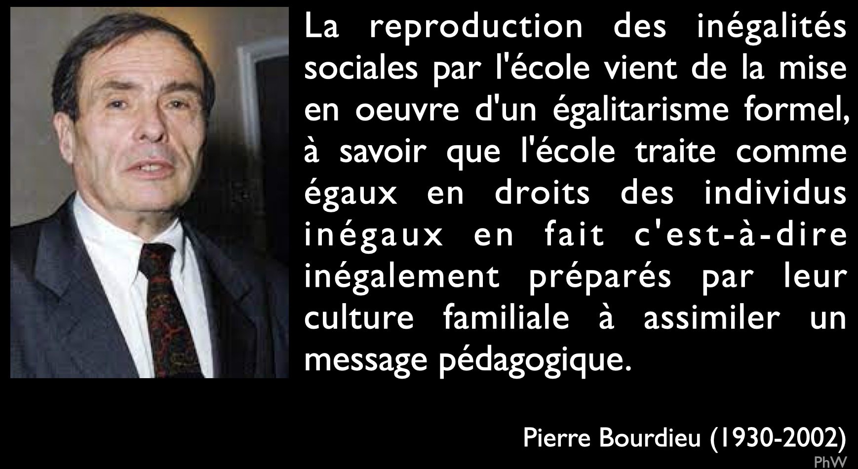 𝗣𝗵𝗶𝗹𝗶𝗽𝗽𝗲 𝗪𝗮𝘁𝗿𝗲𝗹𝗼𝘁 La Citation Du Dimanche Est De Pierre Bourdieu Et Elle N Est Pas Sans Rapport Avec Un Tweet Abondamment Partage Et Commente T Co Tm9luzi3on Twitter