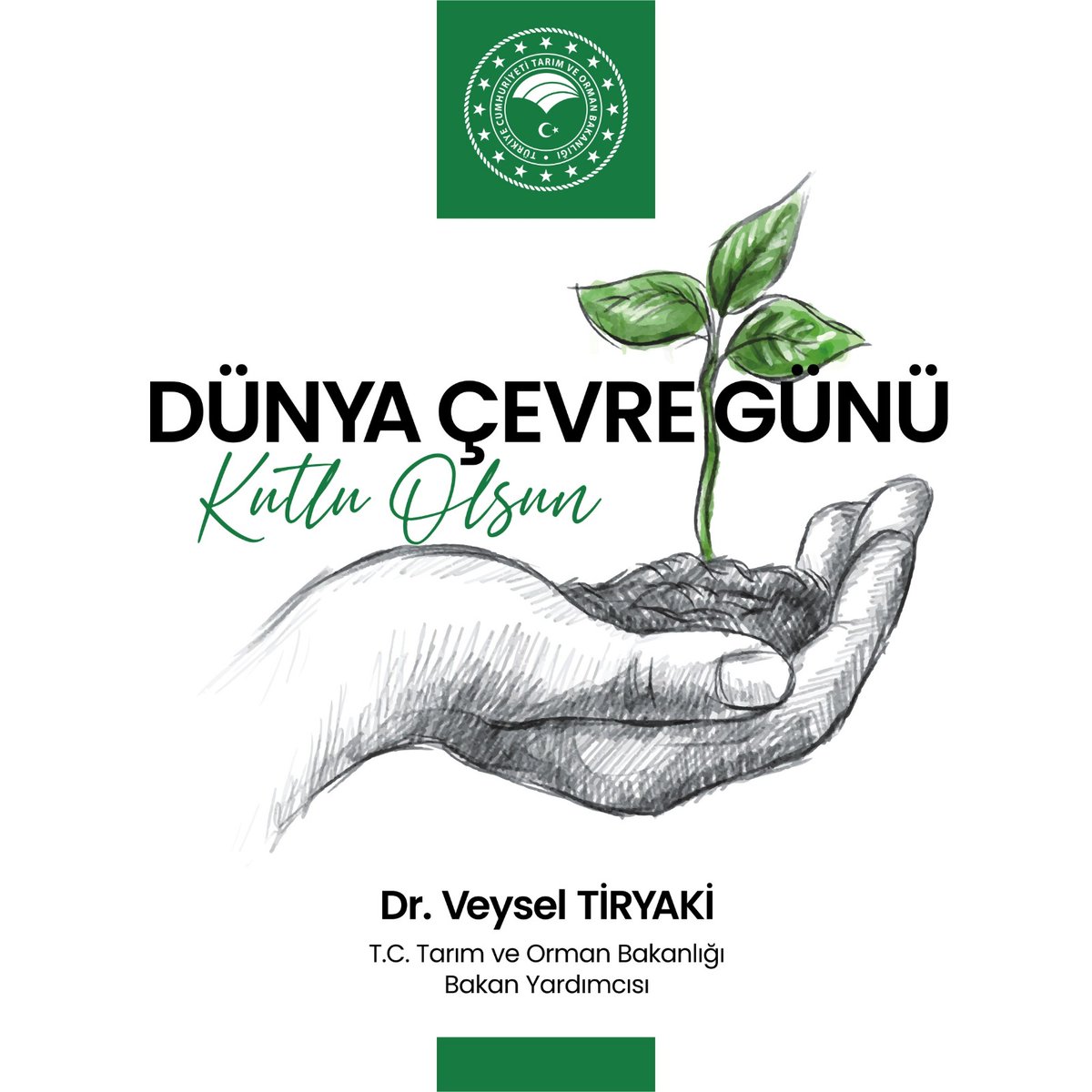 “Sürdürülebilir, doğa ile uyumlu, daha temiz, daha  yeşil bir yaşam” hedefi ile "Dünya Çevre Günü" tüm dünyada ve ülkemizde kutlu olsun.   #ÇevreGünü