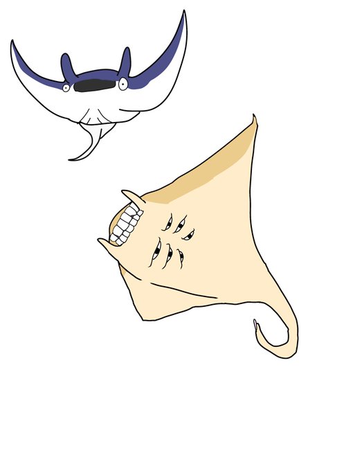 マンタのtwitterイラスト検索結果