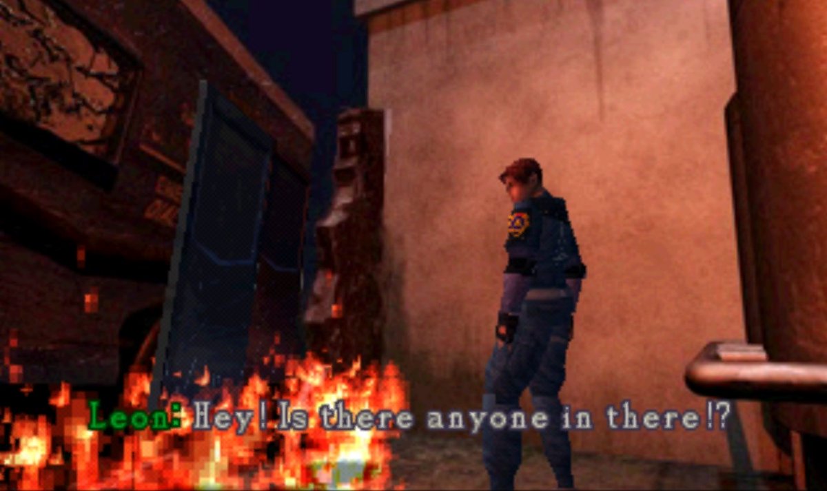 DPerkeleeee's tweet photo. Just some old #biohazard2 prototype stuff. Everyone's waiting for the Resi 4 Remake and then there's me who's waiting for the last version of the og bio 2 prototype. *sigh.
#REBHFUN
#biohazard2
#biohazard2prototype
#retrogames https://t.co/OIAUqOHo8u