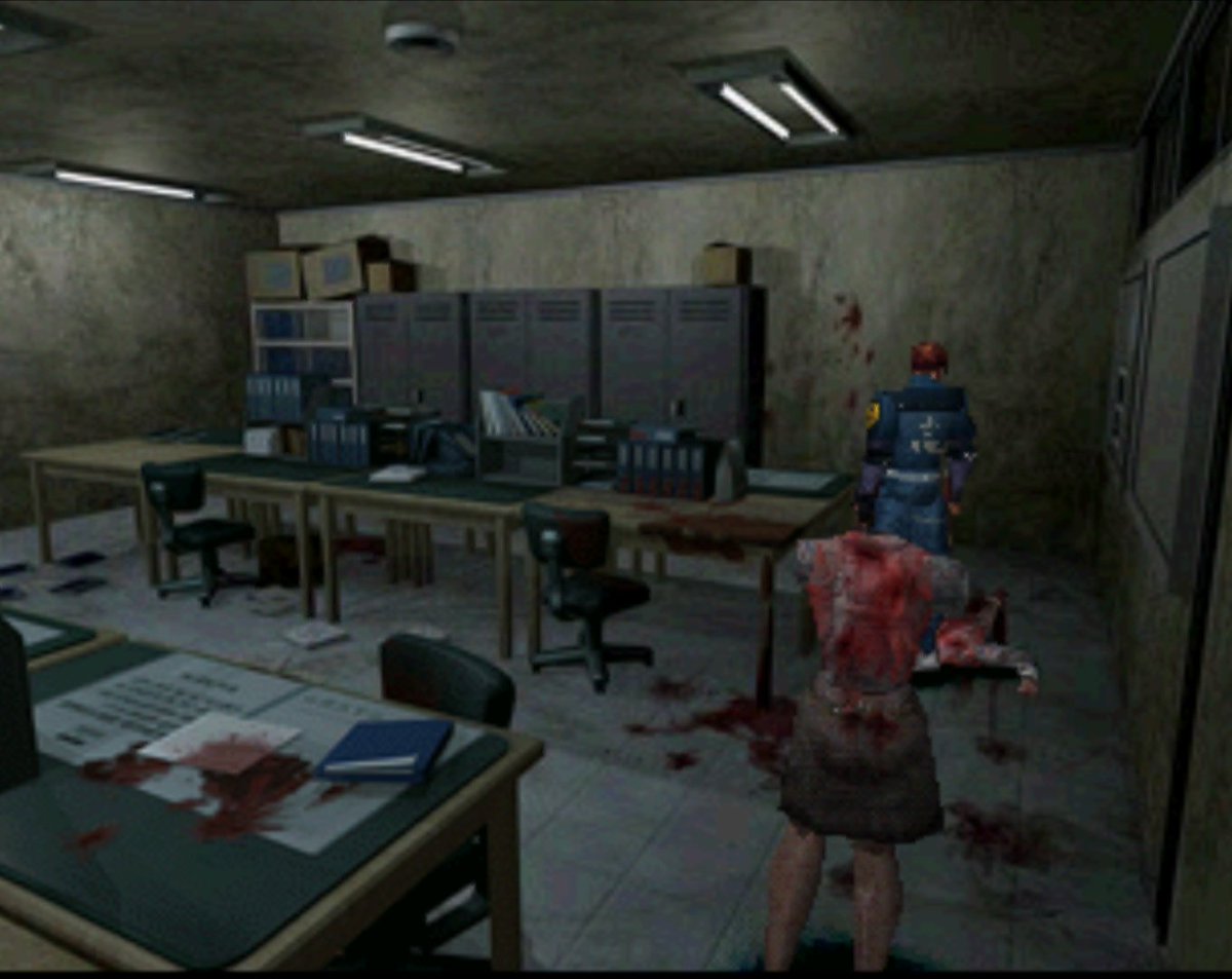DPerkeleeee's tweet photo. Just some old #biohazard2 prototype stuff. Everyone's waiting for the Resi 4 Remake and then there's me who's waiting for the last version of the og bio 2 prototype. *sigh.
#REBHFUN
#biohazard2
#biohazard2prototype
#retrogames https://t.co/OIAUqOHo8u