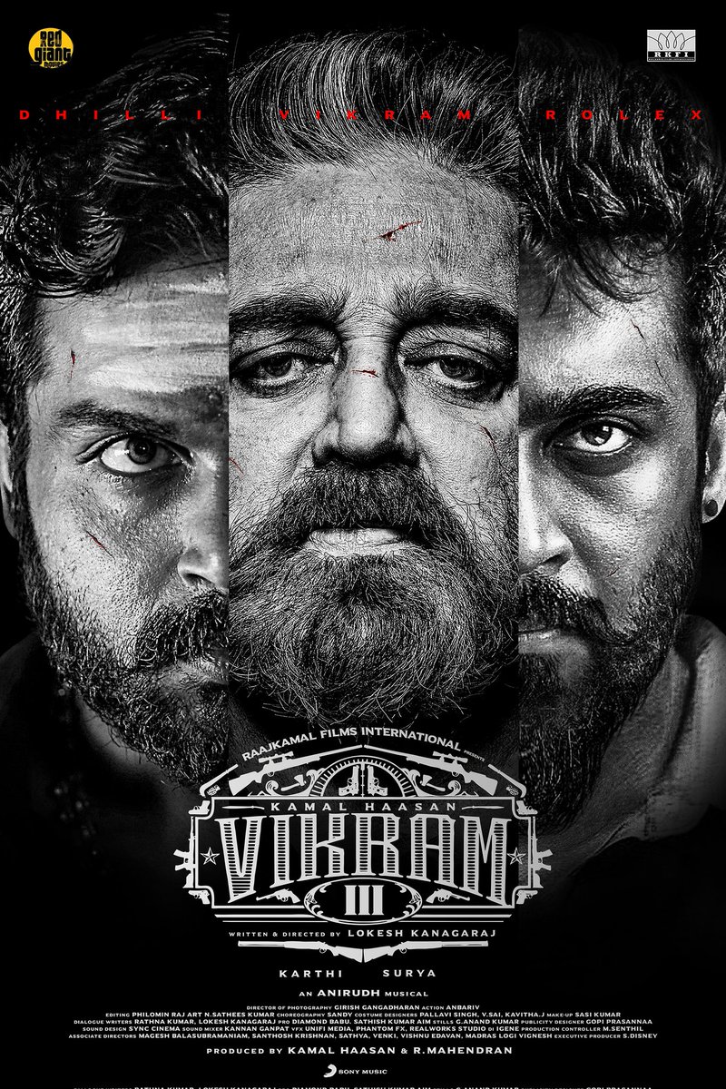 NK (@naveenkrishnapv) on Twitter photo #Vikram3 concept poster design
#VikramInAction #VikramReview #Rolex #Kaithi #surya #LokeshKanagaraj #LokeshCinematicUniverse
<a href="/Dir_Lokesh/">Lokesh Kanagaraj</a> <a href="/ikamalhaasan/">Kamal Haasan</a> <a href="/Karthi_Offl/">Karthi</a> <a href="/anirudhofficial/">Anirudh Ravichander</a> #Vikram3 concept poster design
#VikramInAction #VikramReview #Rolex #Kaithi #surya #LokeshKanagaraj #LokeshCinematicUniverse
<a href="/Dir_Lokesh/">Lokesh Kanagaraj</a> <a href="/ikamalhaasan/">Kamal Haasan</a> <a href="/Karthi_Offl/">Karthi</a> <a href="/anirudhofficial/">Anirudh Ravichander</a>