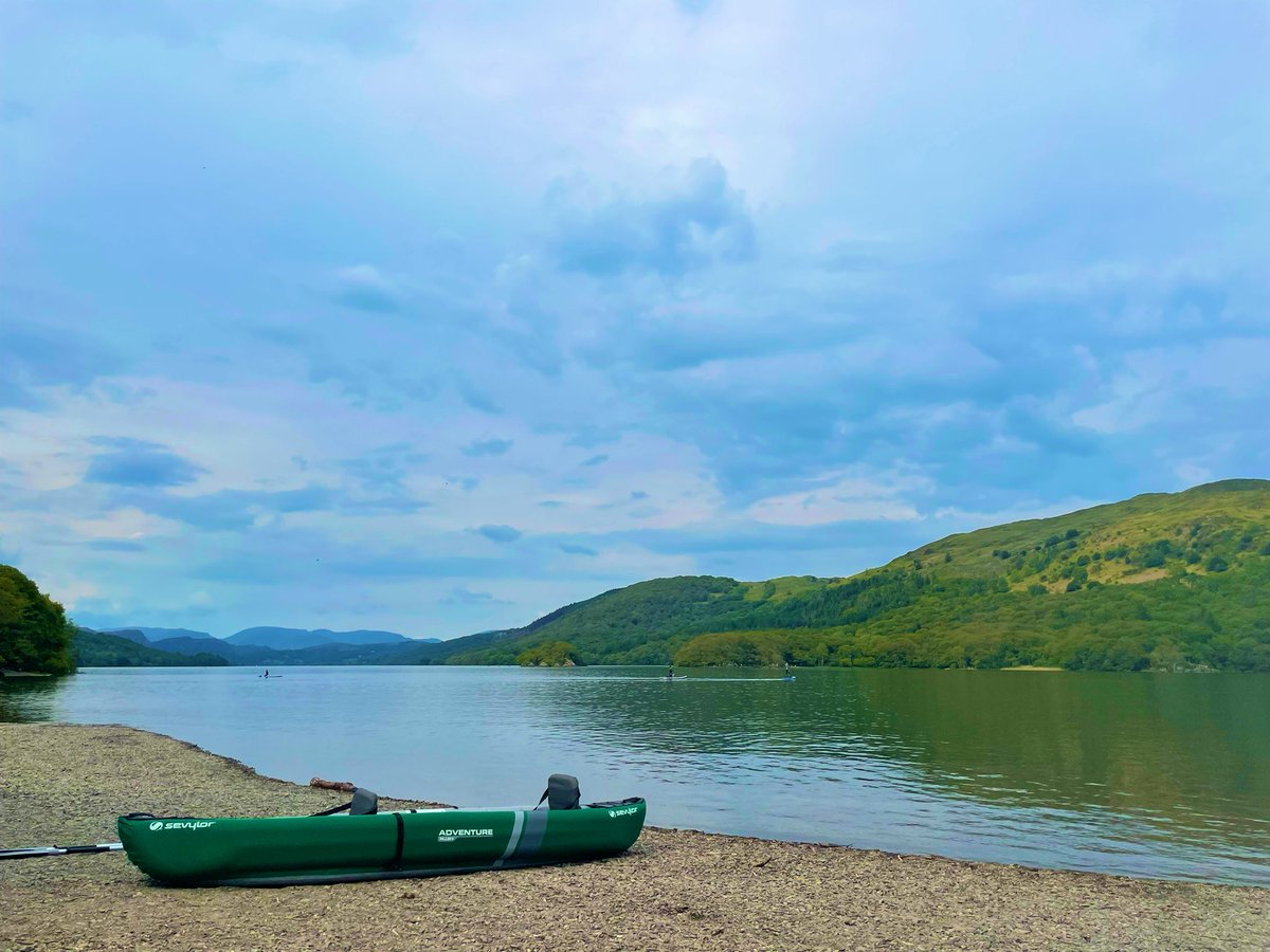 Just bliss 🙌🏽 #conistonwater #GoodMorningTwitterWorld #beautiful #LakeDistrict #lakedistrictnationalpark #beauty #bestthingsinlife #kayaking #kayak #lakes @canopyandstars @lakedistrictnpa @LakeDistrict_PM @cumbriawildlife @CumbriaWeather @FeatureCumbria