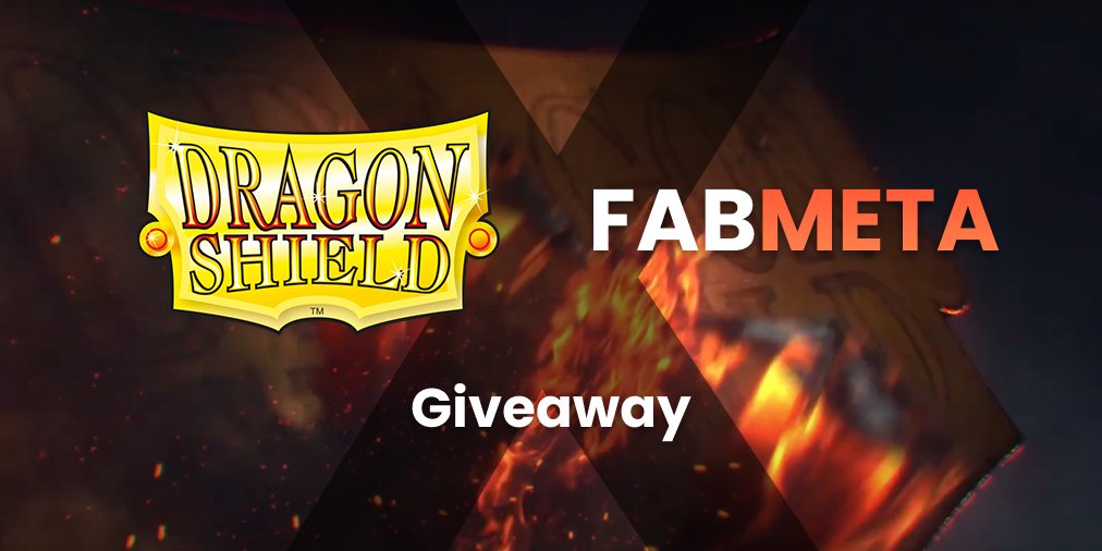 fabmeta_net's tweet photo. Let's kick off this new account with a Giveaway provided by @DragonShield_. We will give away 5 Premium keys for their new FaB Card Manager: https://t.co/tCbqB2ZK8Q

Enter the Giveaway by:
1. Following @fabmeta_net 
2. Like &amp; Retweet this tweet

Winners will be picked on the 19th https://t.co/YbKLbyysyq