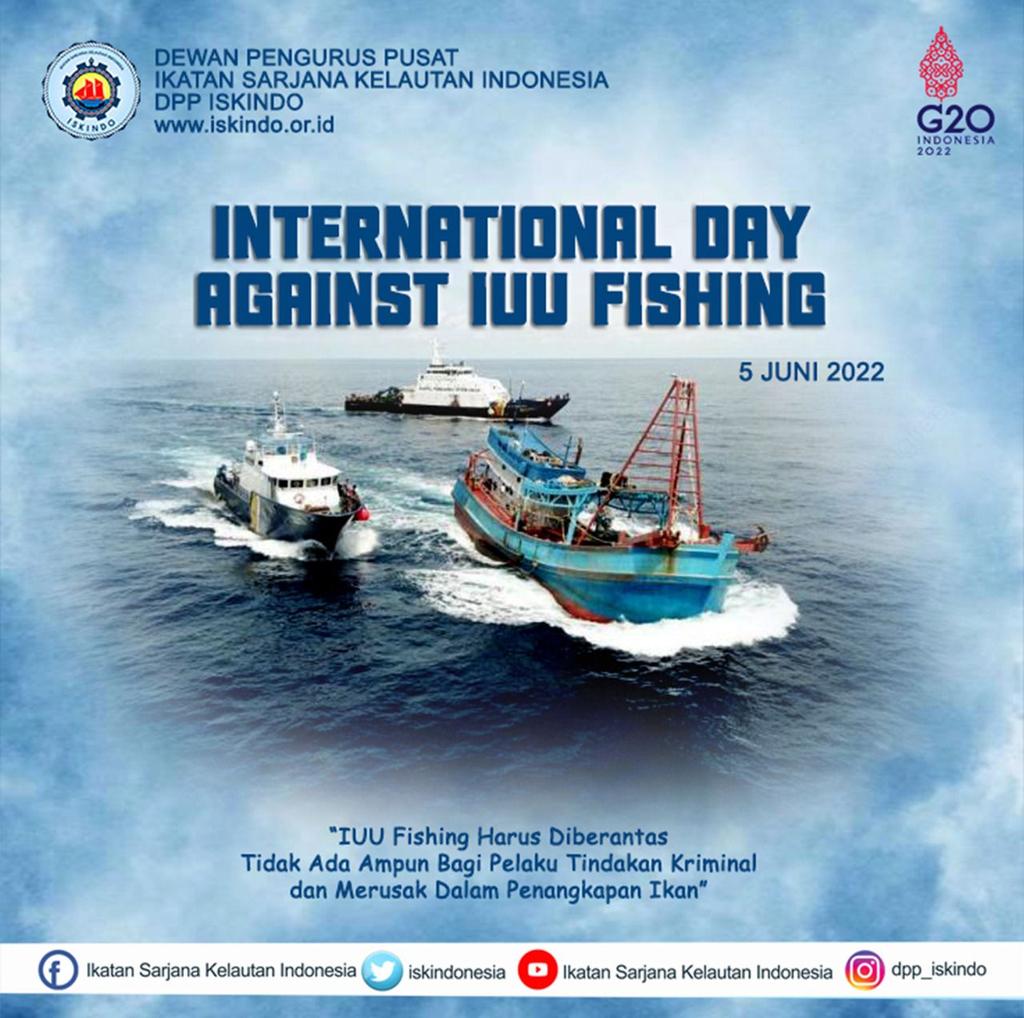 #IUUfishing. FAO telah menetapkan fokus International Day Againts IUU Fishing 5 Juni 2022 pada Dampak IUU Fishing terhadap keberlanjutan usaha nelayan skala kecil yg berkontribusi 40% produksi tangkapan ikan global.