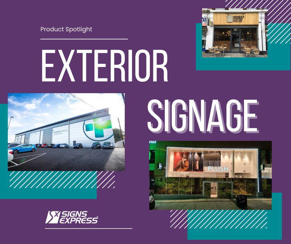 Our outdoor business signs include shop fascias, directional signs, business signs, industrial signs to pavement furniture or temporary outdoor signage

How do your exterior signs reflect your business?

#ExteriorSignage #BusinessSignage