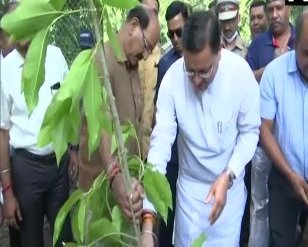 News1IndiaTweet's tweet image. #Uttarakahnd: राज्य के मुख्यमंत्री पुष्कर सिंह धामी ने देहरादून में विश्व पर्यावरण दिवस के अवसर पर पौधारोपण किया।

#WorldEnvironmentDay @pushkardhami @bjputtarakhand #news1india