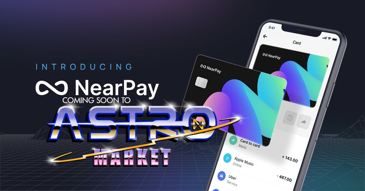 Krypt3us's tweet photo. @AstroMarketNEAR will be the next level markplace on #Nearchain with usefull additions like fiatpay and revenue charig to all @nearnauts holders.
Don't miss the chance to be a part of a rising star 🔥💫
#NEAR #NFT #NFTMarketplace https://t.co/hBK7nma1tS
