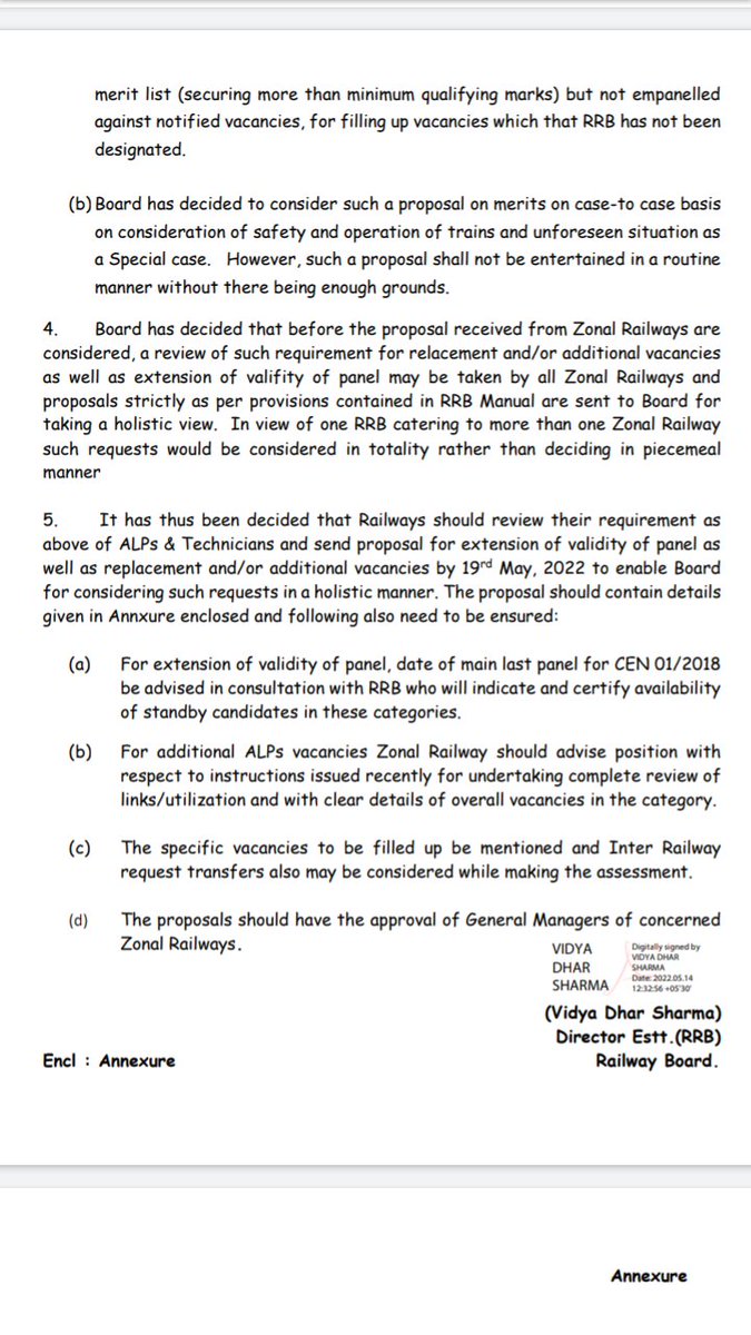 Rahul15923654's tweet photo. @AshwiniVaishnaw @myogiadityanath apke dwara 14 may ko delhi ministry se jari letter jaha youth standby  ko job deni h kaha gya secr or er and mumbai board ne positive lia or sbko job de rhe h. Or baki board aapke hi order maan ne se mna kr rhe h jbki rail mntri ji bhi kah chuke h offcer jnta k liye kaam kre https://t.co/wWUPgEyUSD