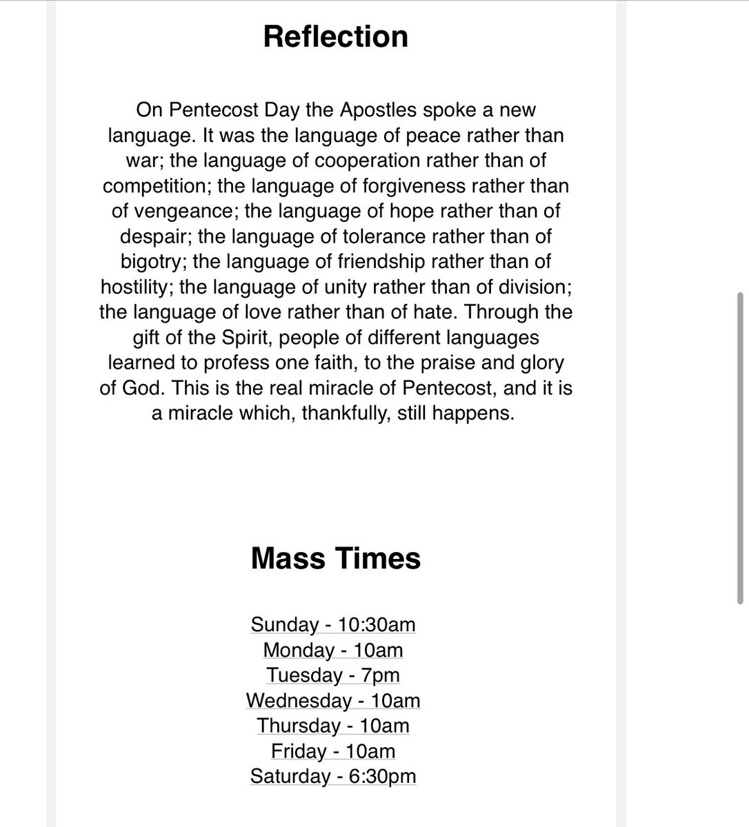 SeftonSouthDean's tweet photo. Newsletter for St St James', Bootle. https://t.co/VSADSscI0H